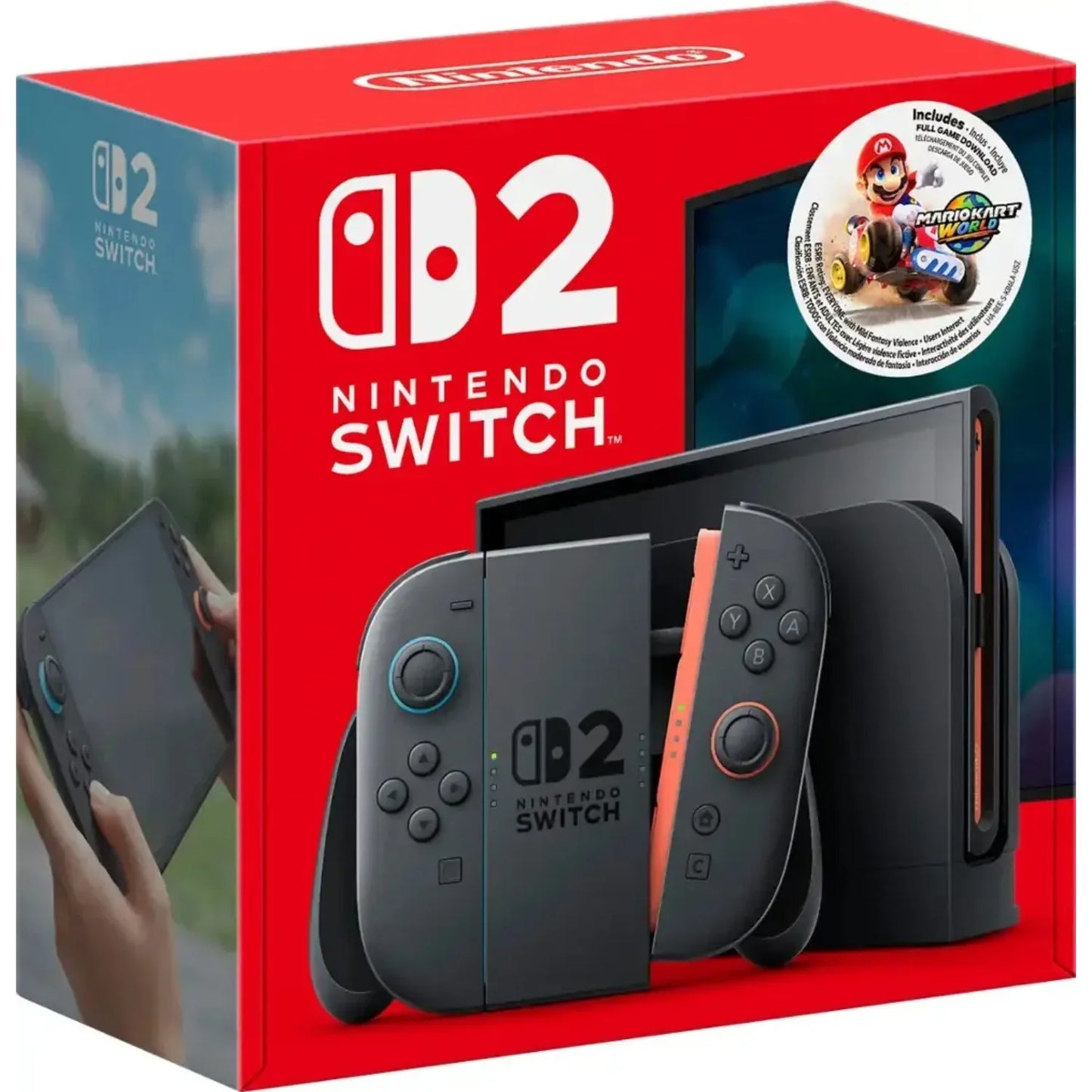 NINTENDO SWITCH-MARIO KART WORLD BUNDLE OPTIONS