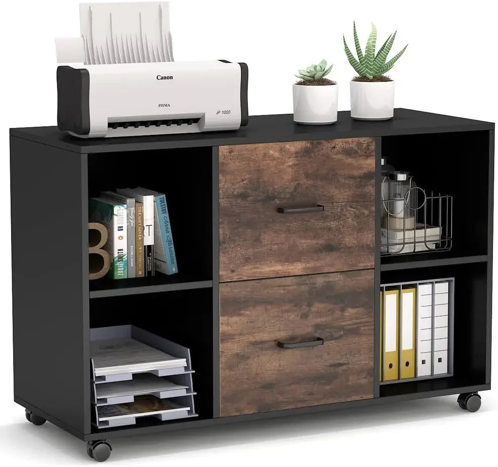 2-DRAWER MOBILE FILE CABINET