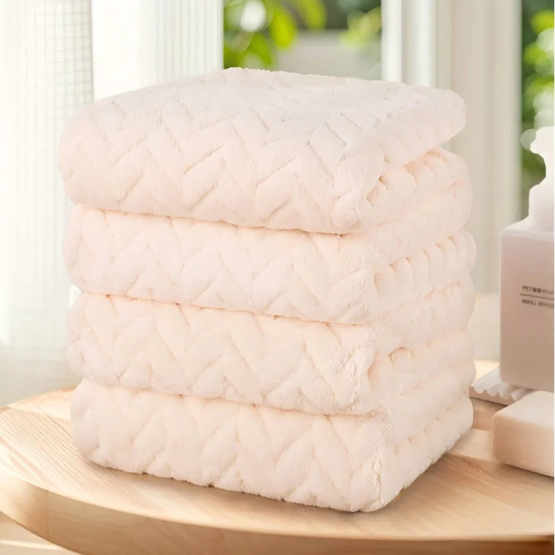 Towel Set of 4, Ultra Soft, Highly Absorbent,