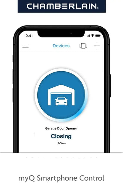 Smart Garage Door Opener, Ultra Quiet Belt Drive, 3/4-HP Motor - Quantity 1