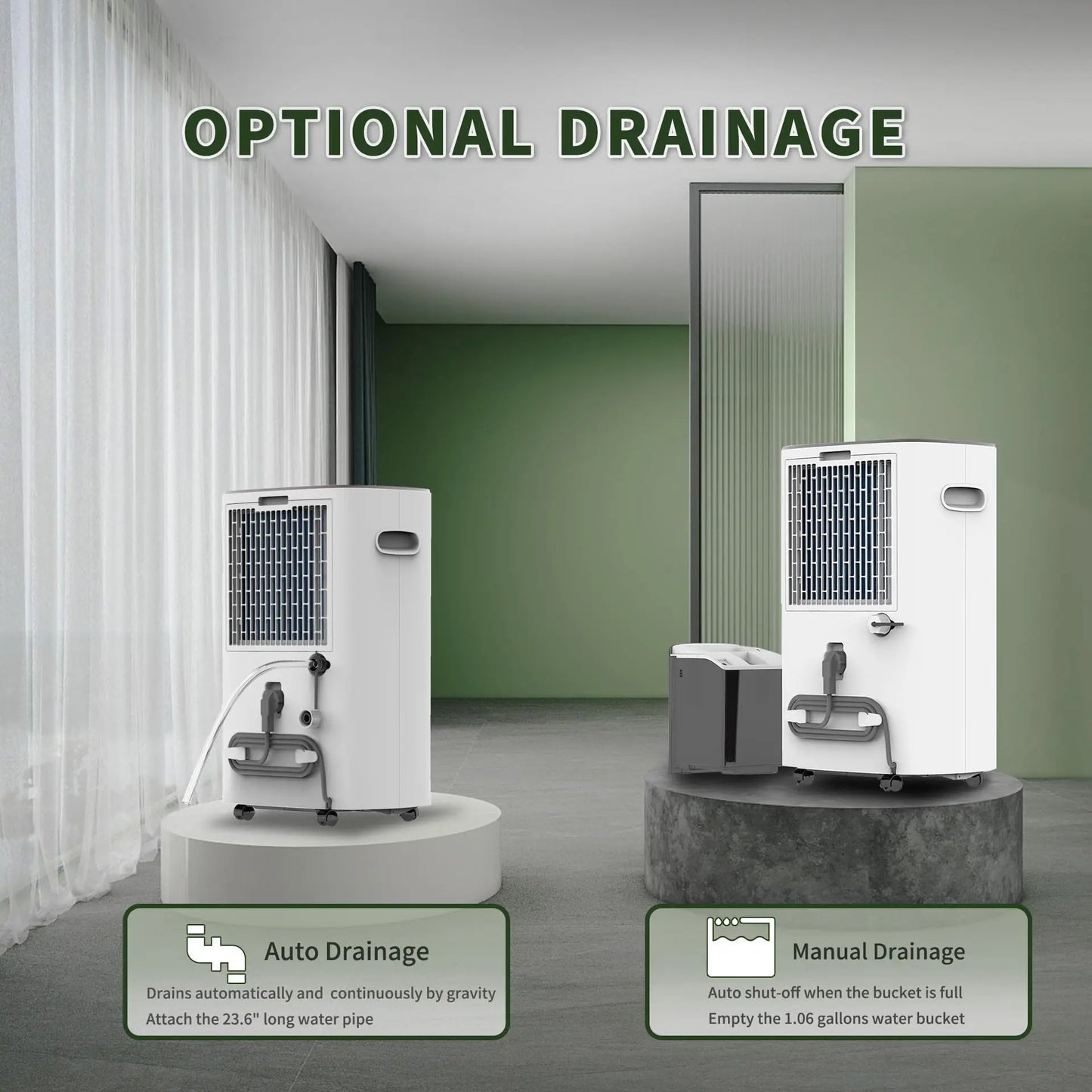 Dehumidifier For Home With Drain Hose