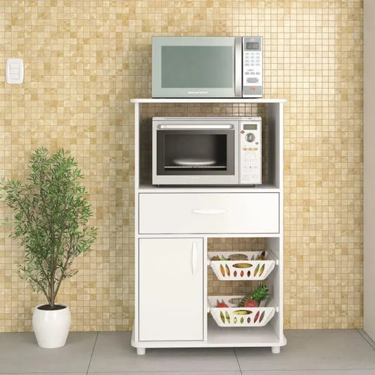 White Kitchen Storage Cabinet