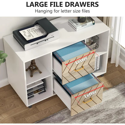 2-DRAWER MOBILE FILE CABINET