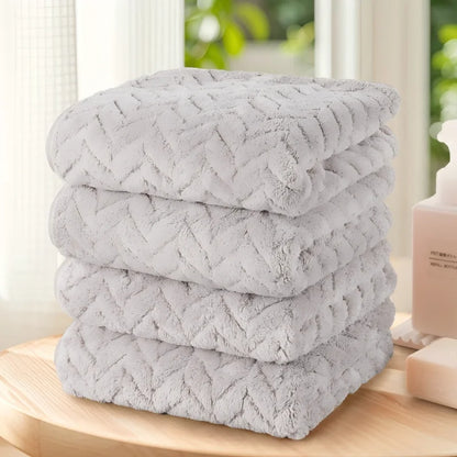 Towel Set of 4, Ultra Soft, Highly Absorbent,