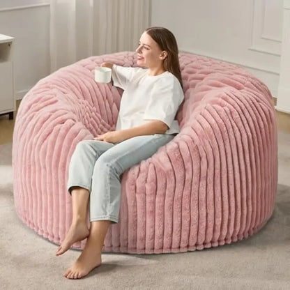 LARGE 5 FOOT LUXURIOUS  BEAN BAG CHAIR