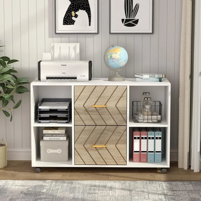 2-DRAWER MOBILE FILE CABINET