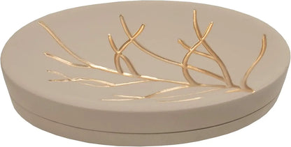 Bathroom Accessories Collection Unique Decorative Beautiful Designs Bath Décor, 4 Piece Set,