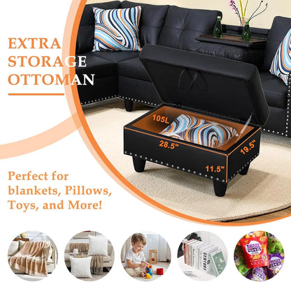 SECTIONAL SOFA COUCH 4 SEATERS