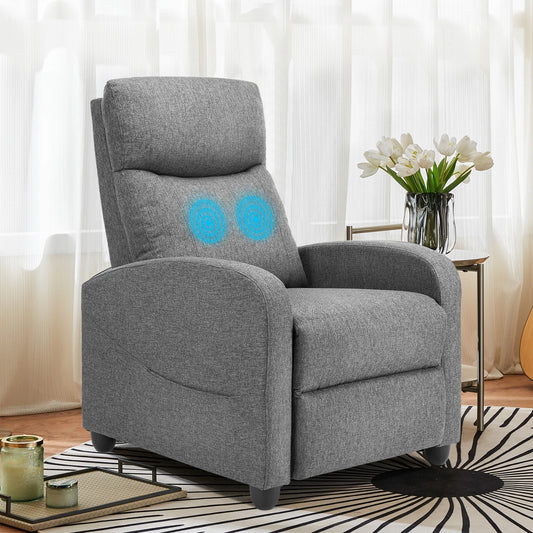 RECLINER MASSAGE  CHAIR WITH SOFA FABRIC