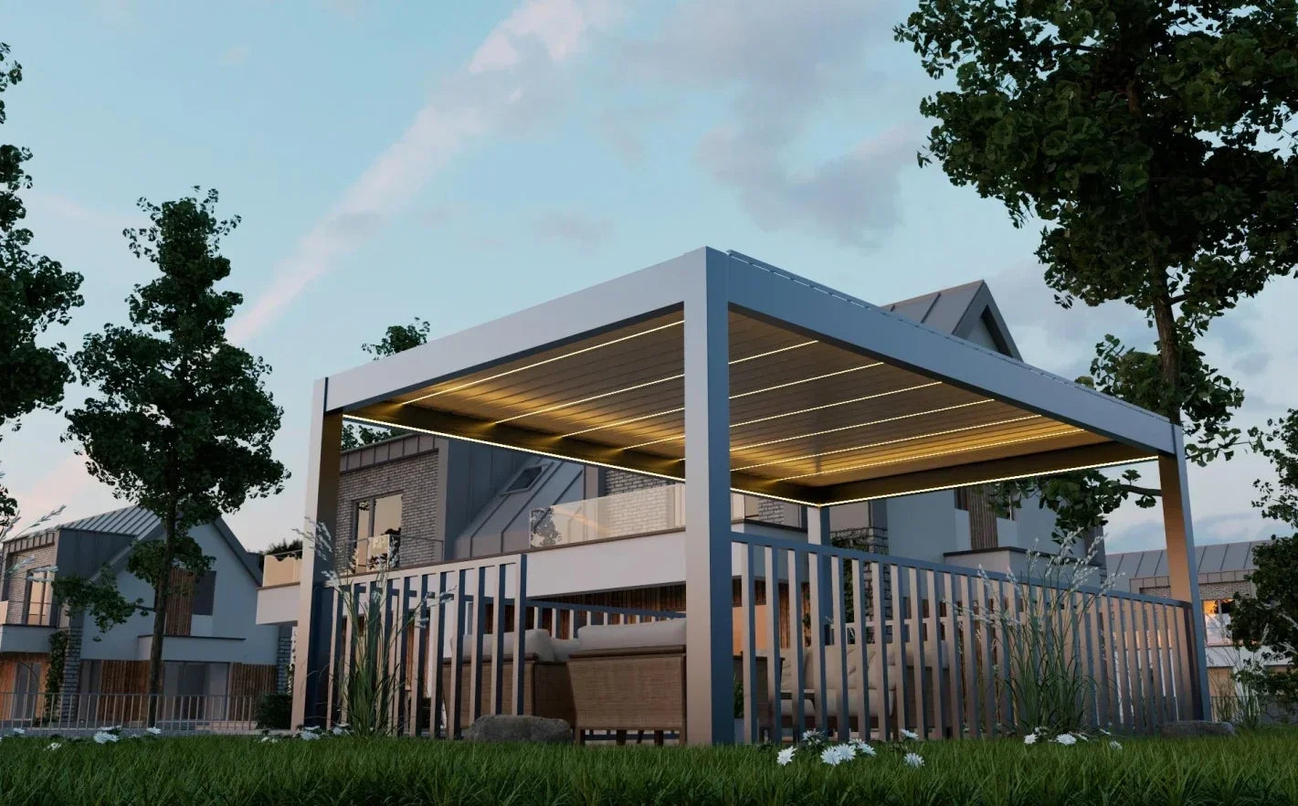 MODERN OUTDOOR WATERPROOF ALUMINUM SUNROOF