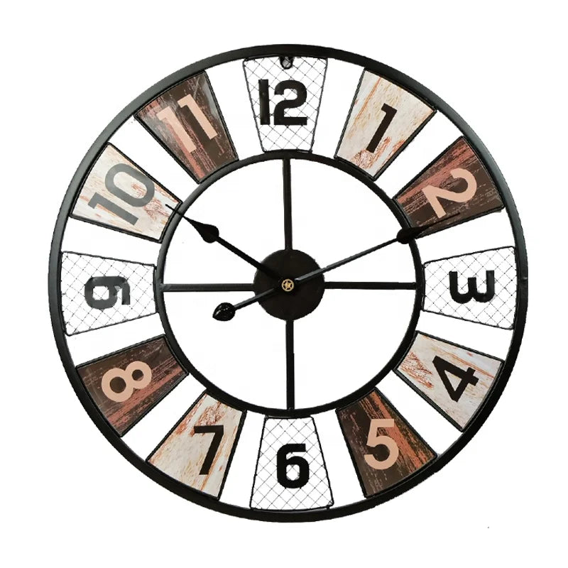 Minimalist Metal Wall Clock
